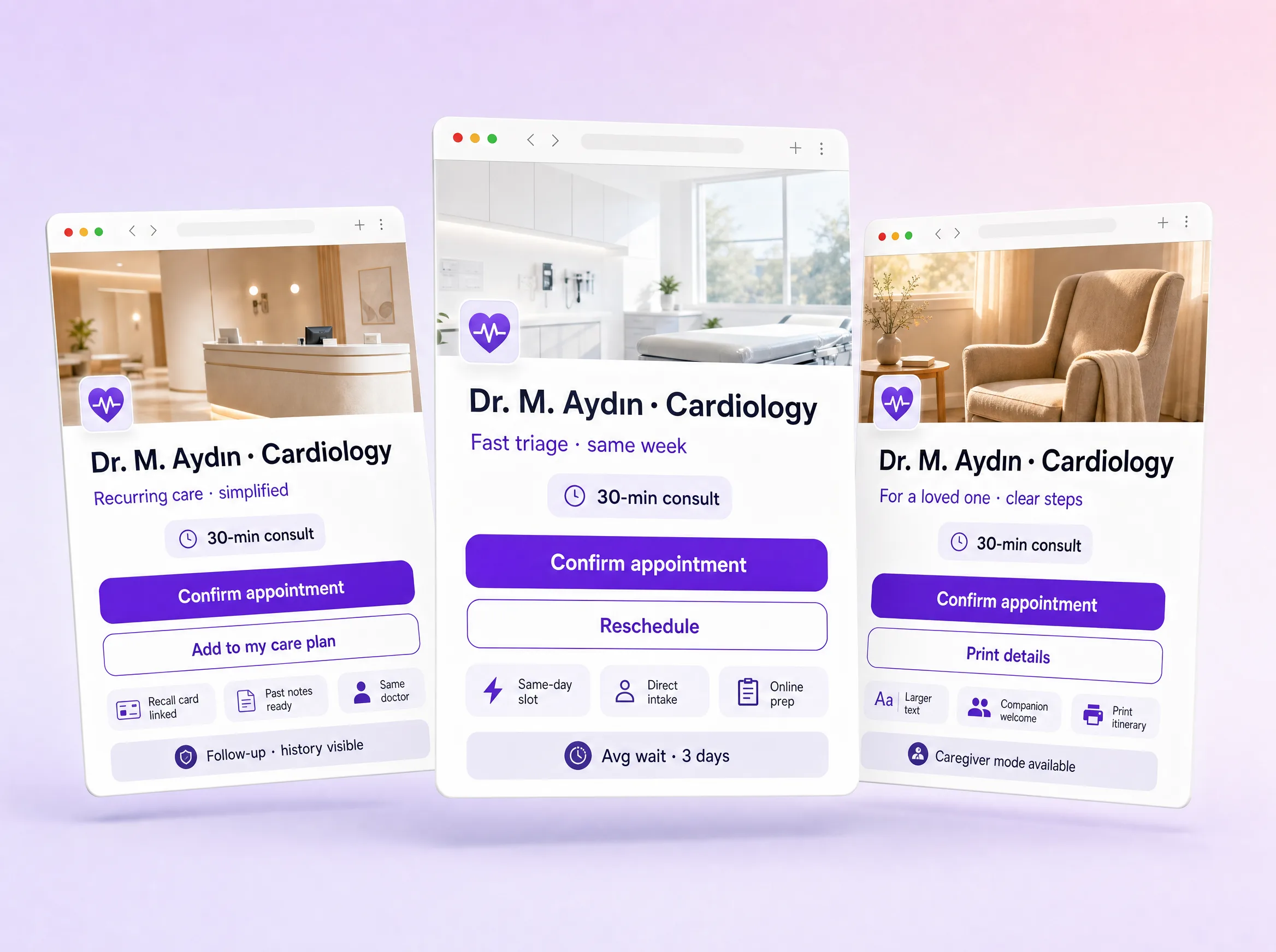 Portals patients actually read.